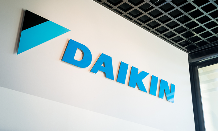 Logo de DAIKIN climatisation installation entretien depannage