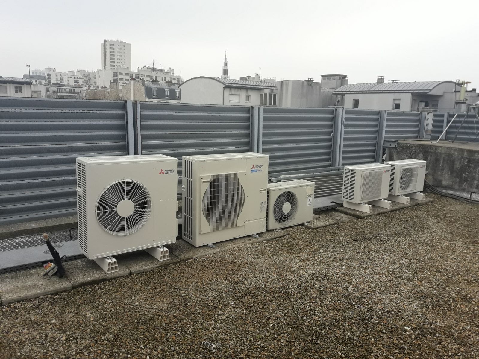 Logo de Climatisation Ventilation Chauffage Clim Réversible installation Climatiseur Paris IDF Service GNF