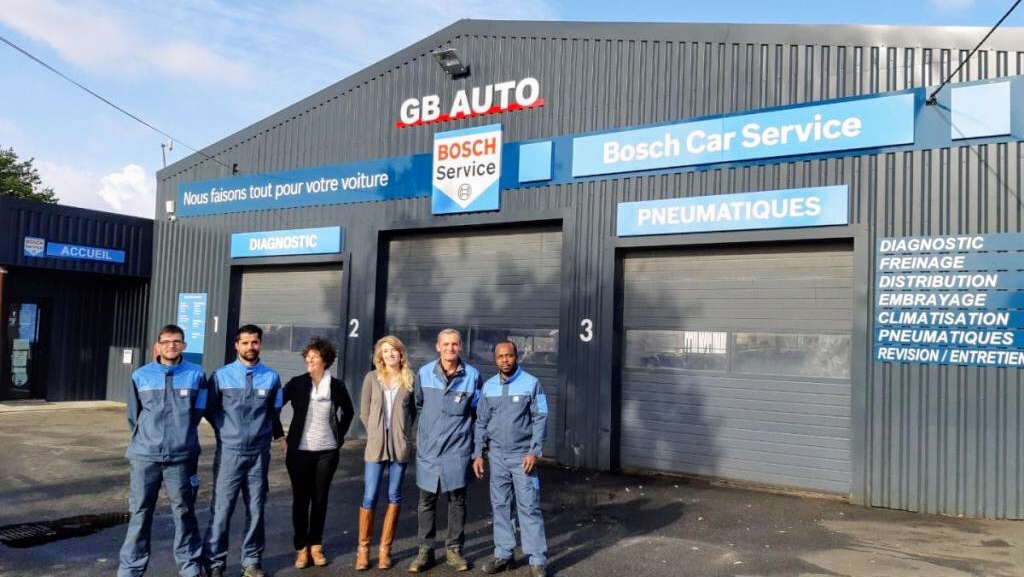 Logo de GB Auto - Bosch Car Service