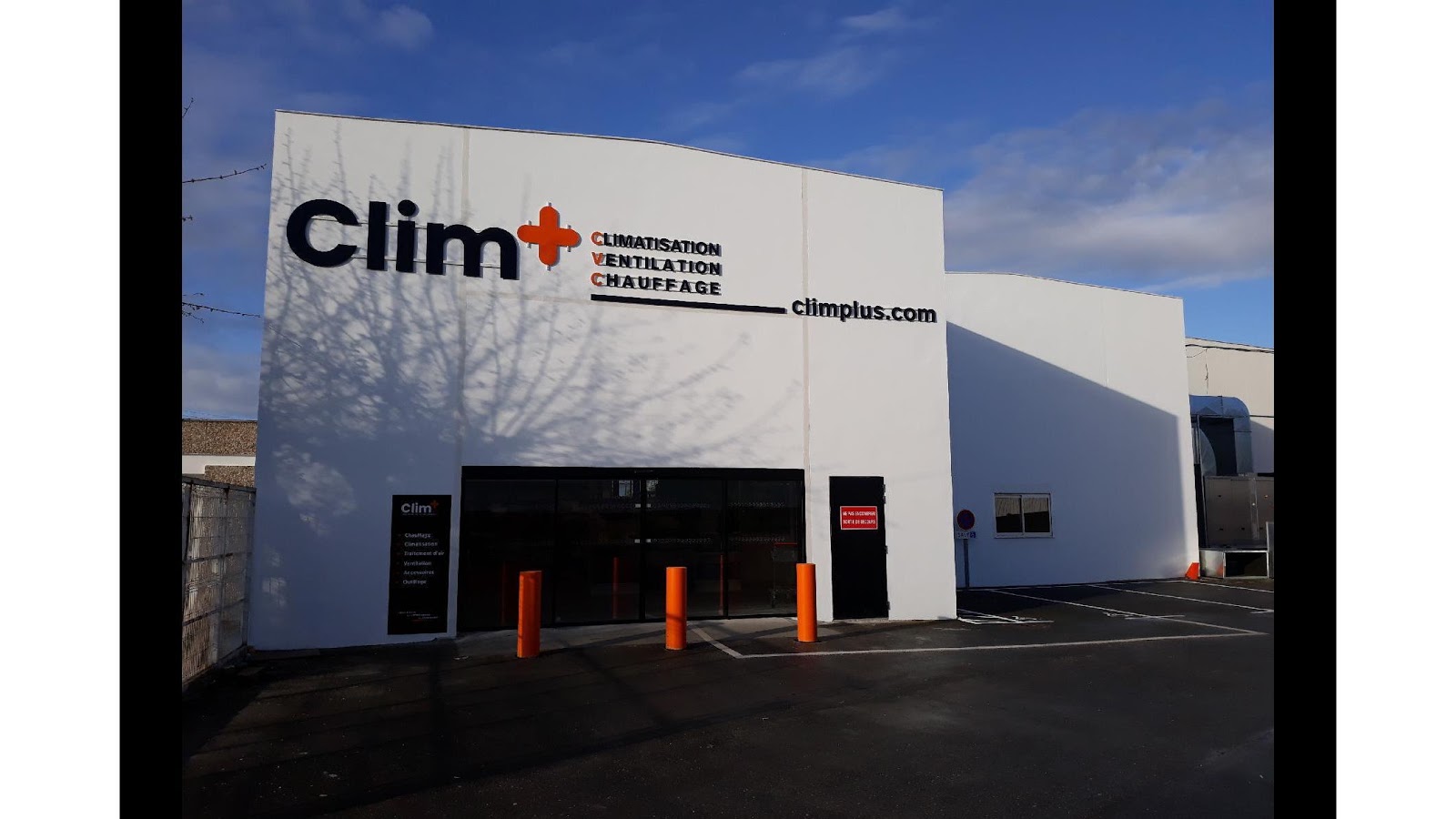 Logo de Clim+ Angers : Climatisation - Ventilation - Chauffage