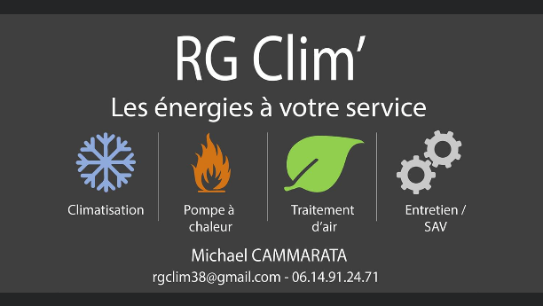 Logo de RG Clim'