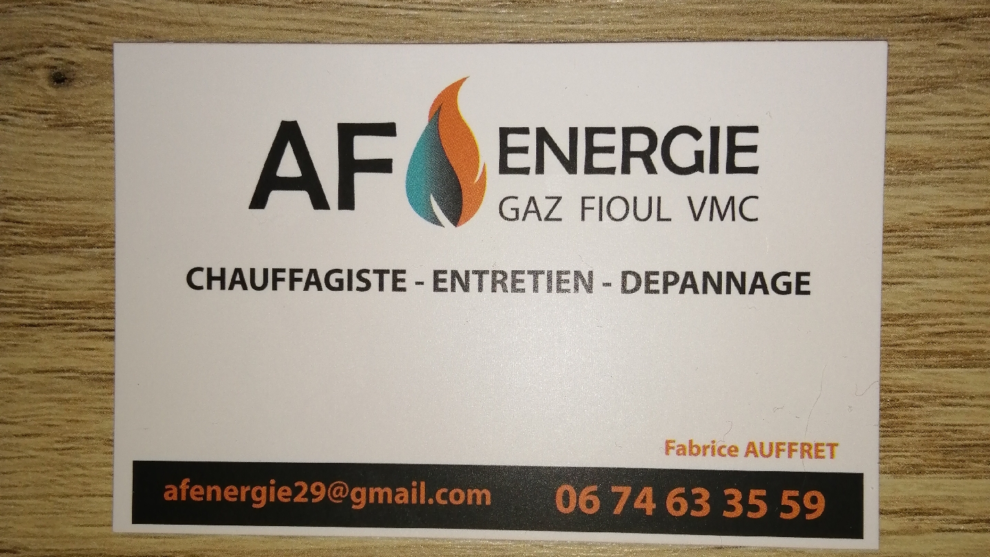 Logo de AF énergie