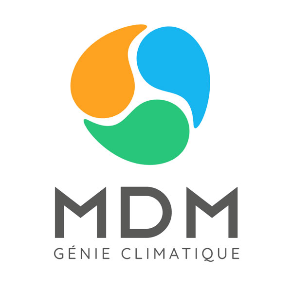 Logo de MDM Génie Climatique