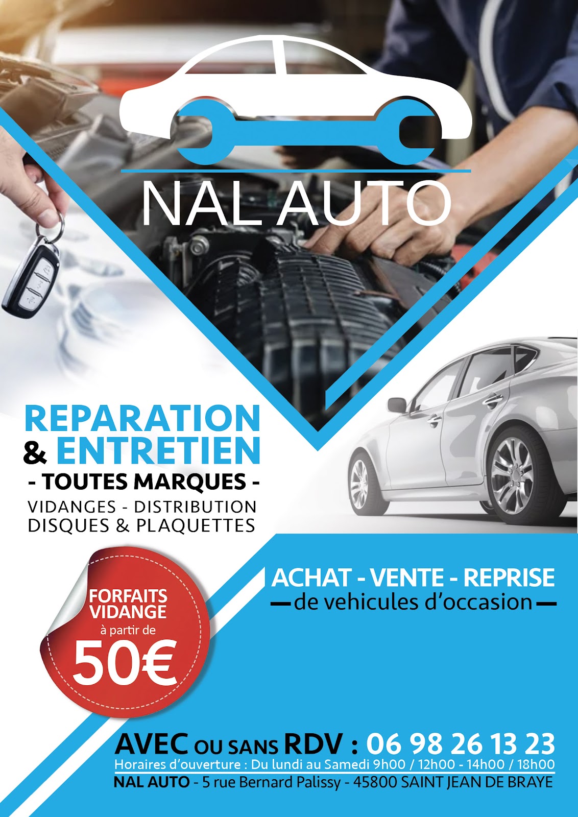 Logo de NAL AUTO GARAGE/ DÉPANNAGES / Pare-brise