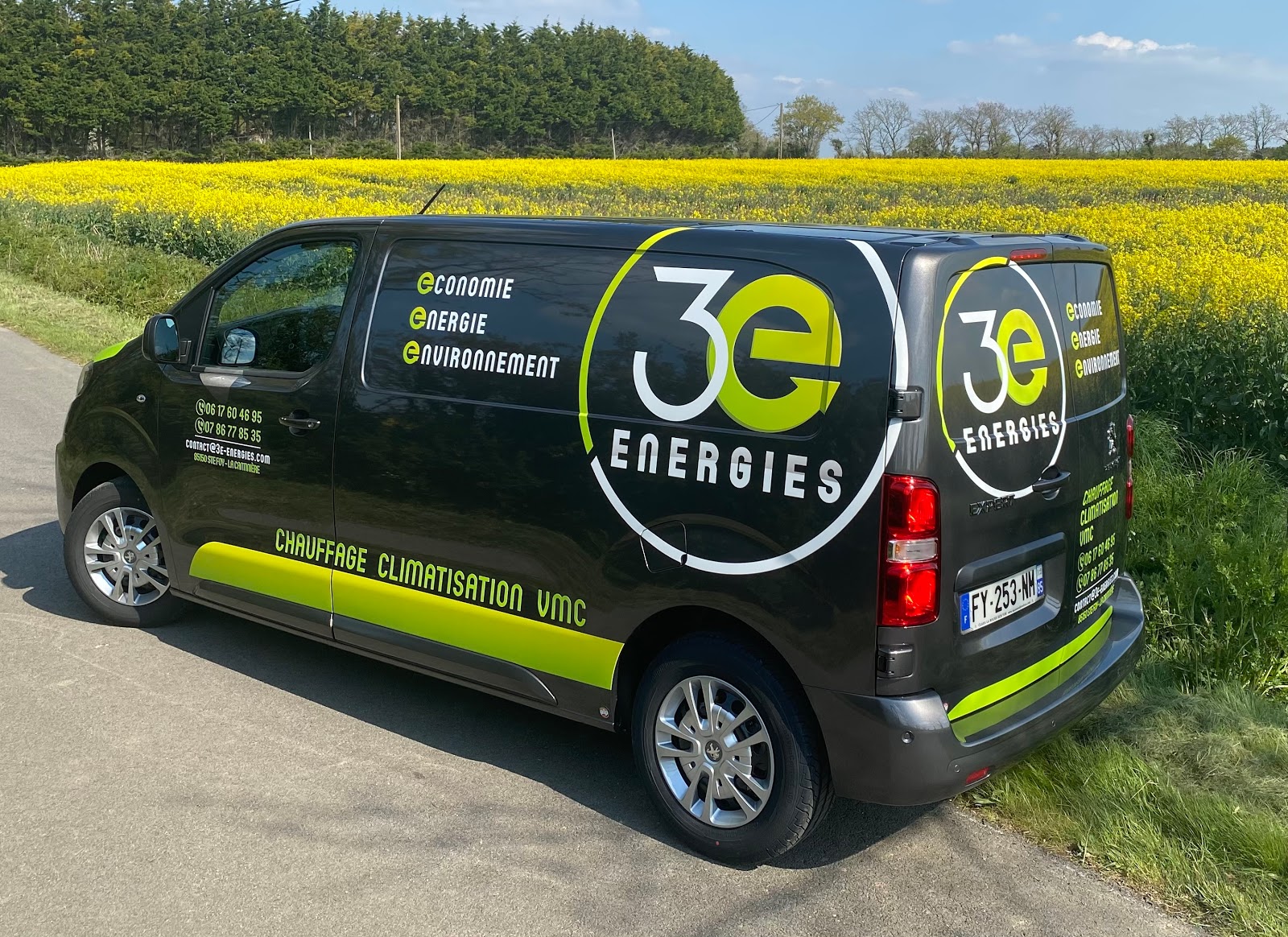 Logo de 3E Énergies - Chauffage pompe à chaleur climatisation ventilation vendée