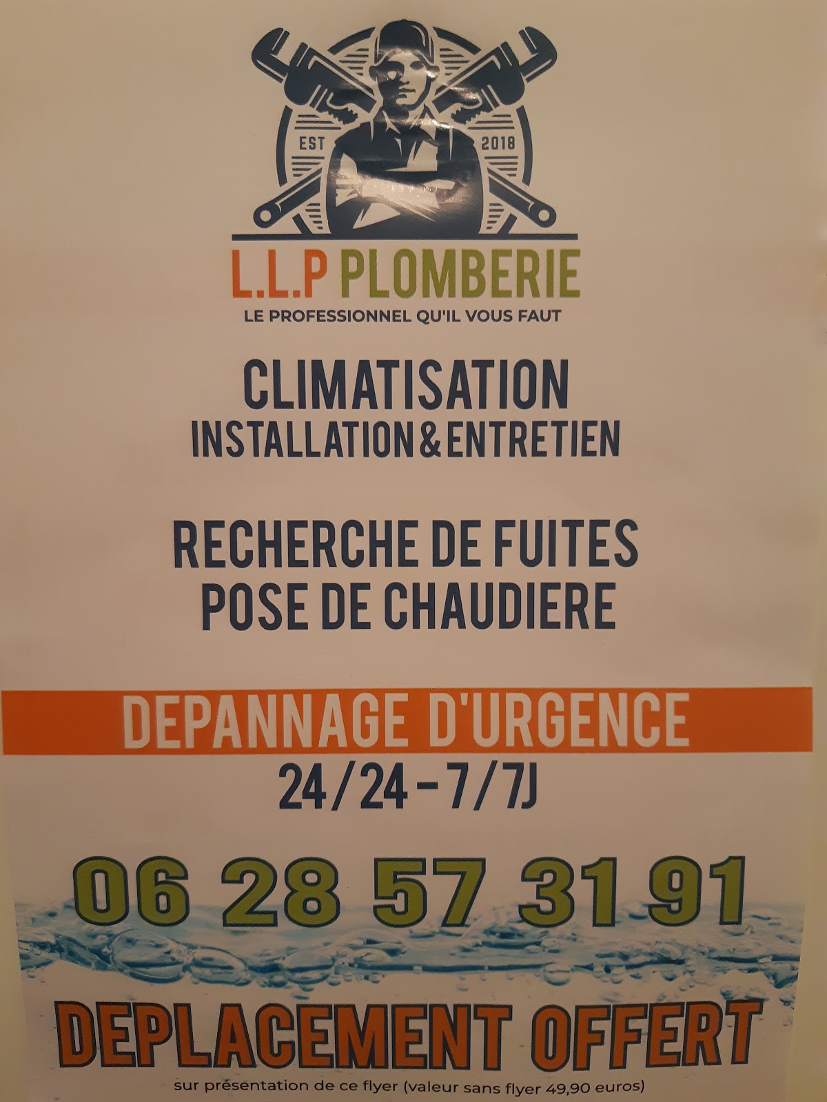 LLP Plomberie, Chauffagiste et Climatisation