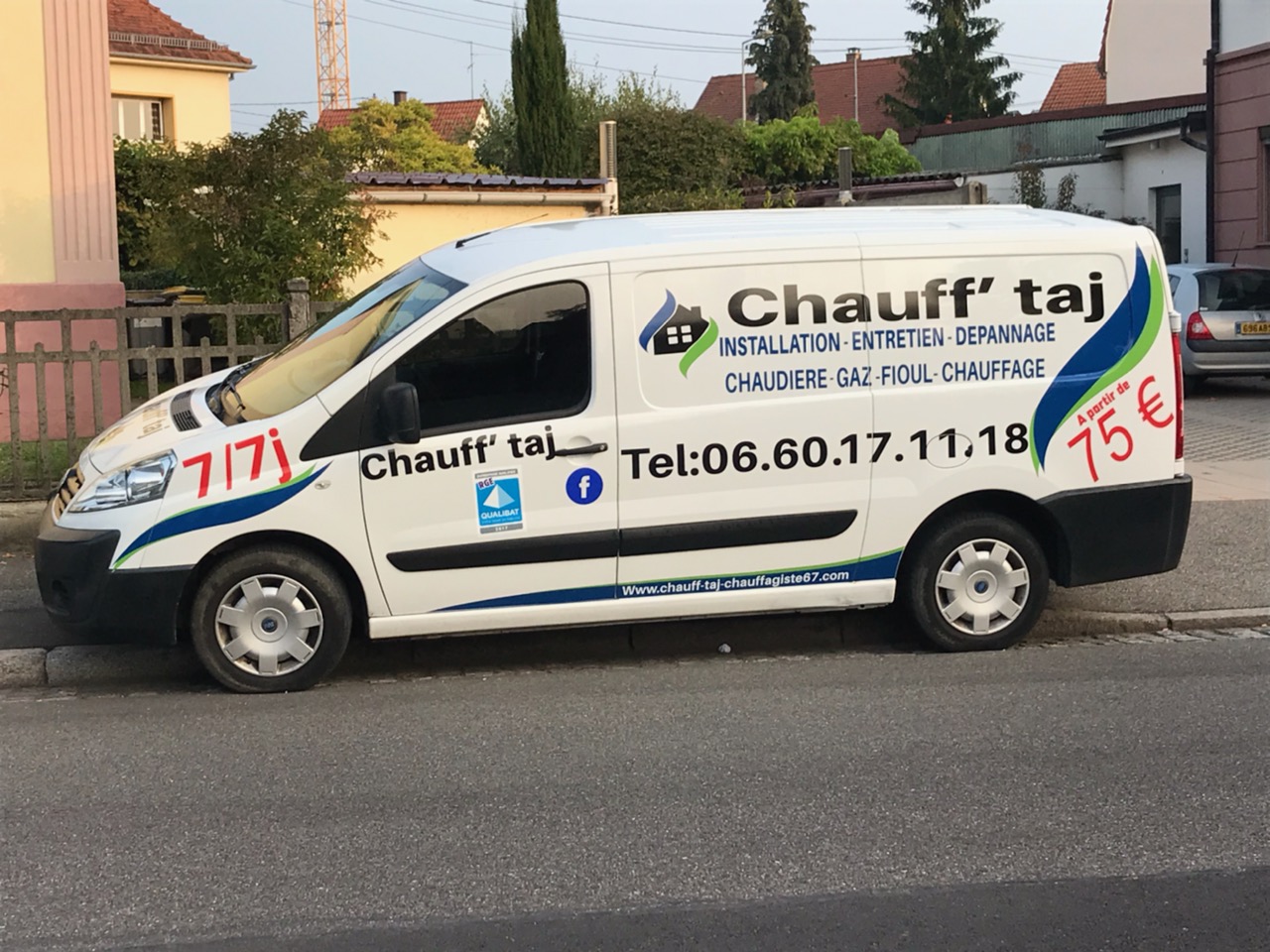 Logo de Chauff Taj | Installation entretien dépannage chaudière gaz fioul chauffage à partir de 75€