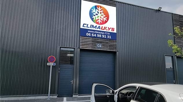 Logo de pompe a chaleur et climatisation 77 et 91- CLIMAULYS