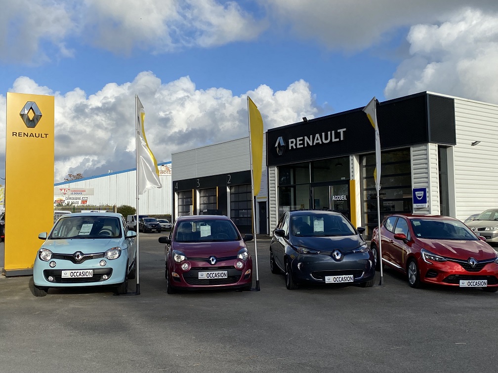 Logo de Renault Garage Louédec Nathalie