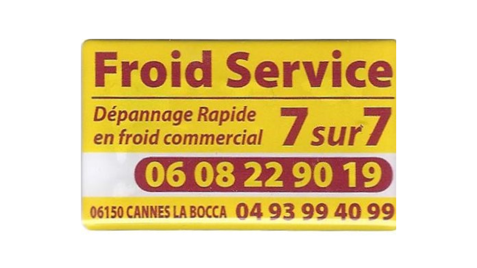 Logo de Froid Service 7 sur 7