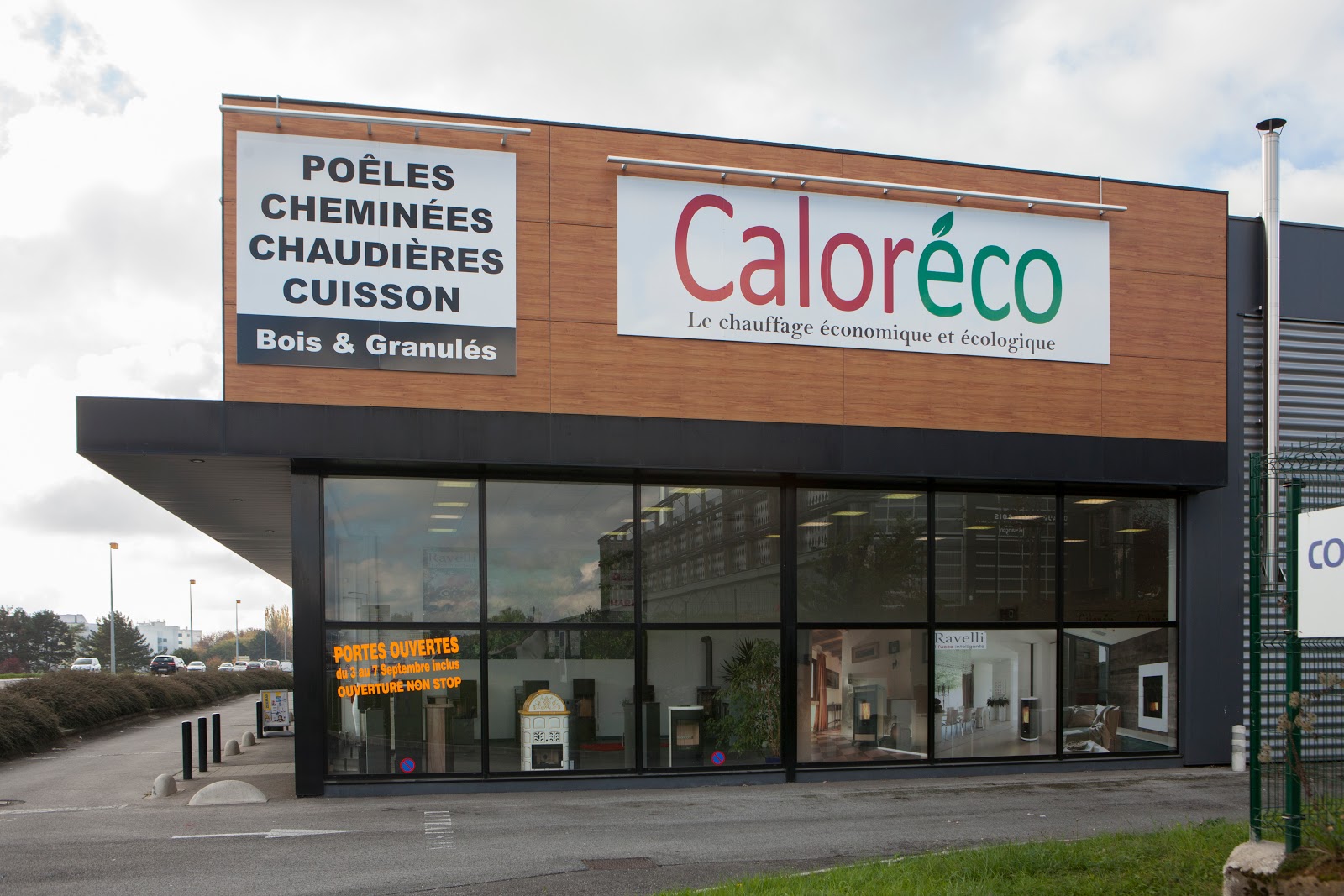 Logo de CALORECO Poêles, Chaudières granulés, Pompes à chaleur, Climatisation, Solaire