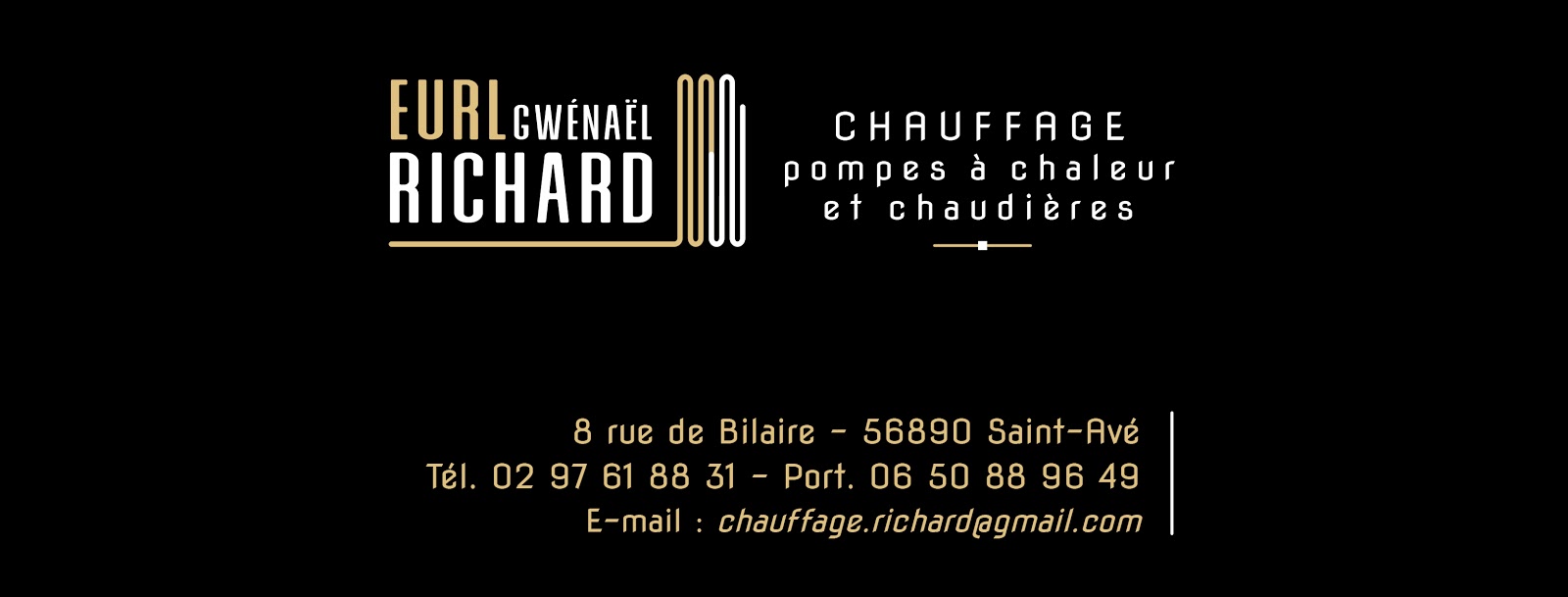 Logo de Entreprise Gwénaël RICHARD - Chauffage : remplacement de chaudières et pompes à chaleur