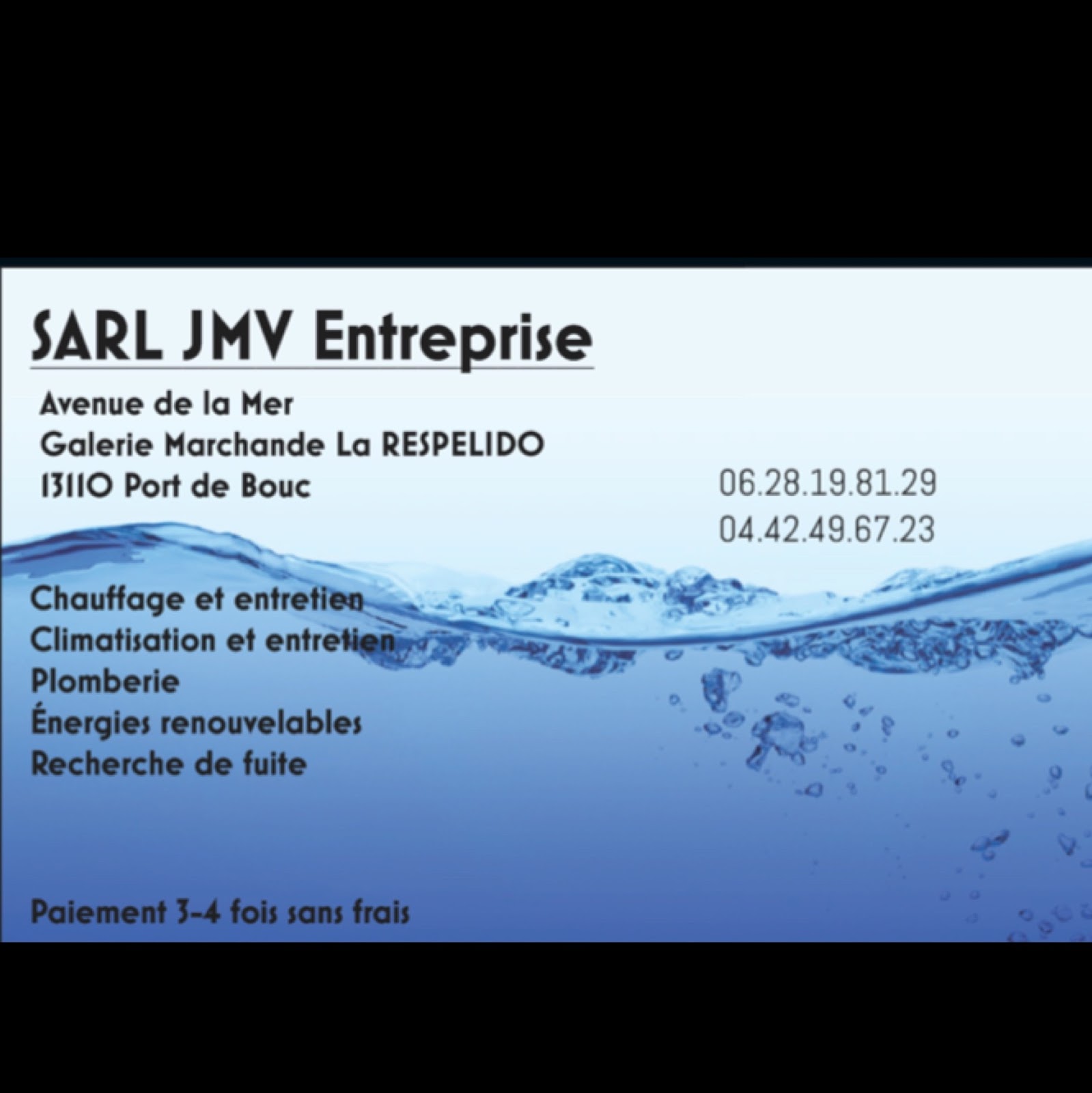 Logo de J.M.V Entreprise