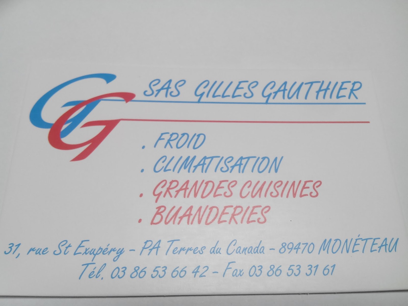 S.A.S. Gilles Gauthier