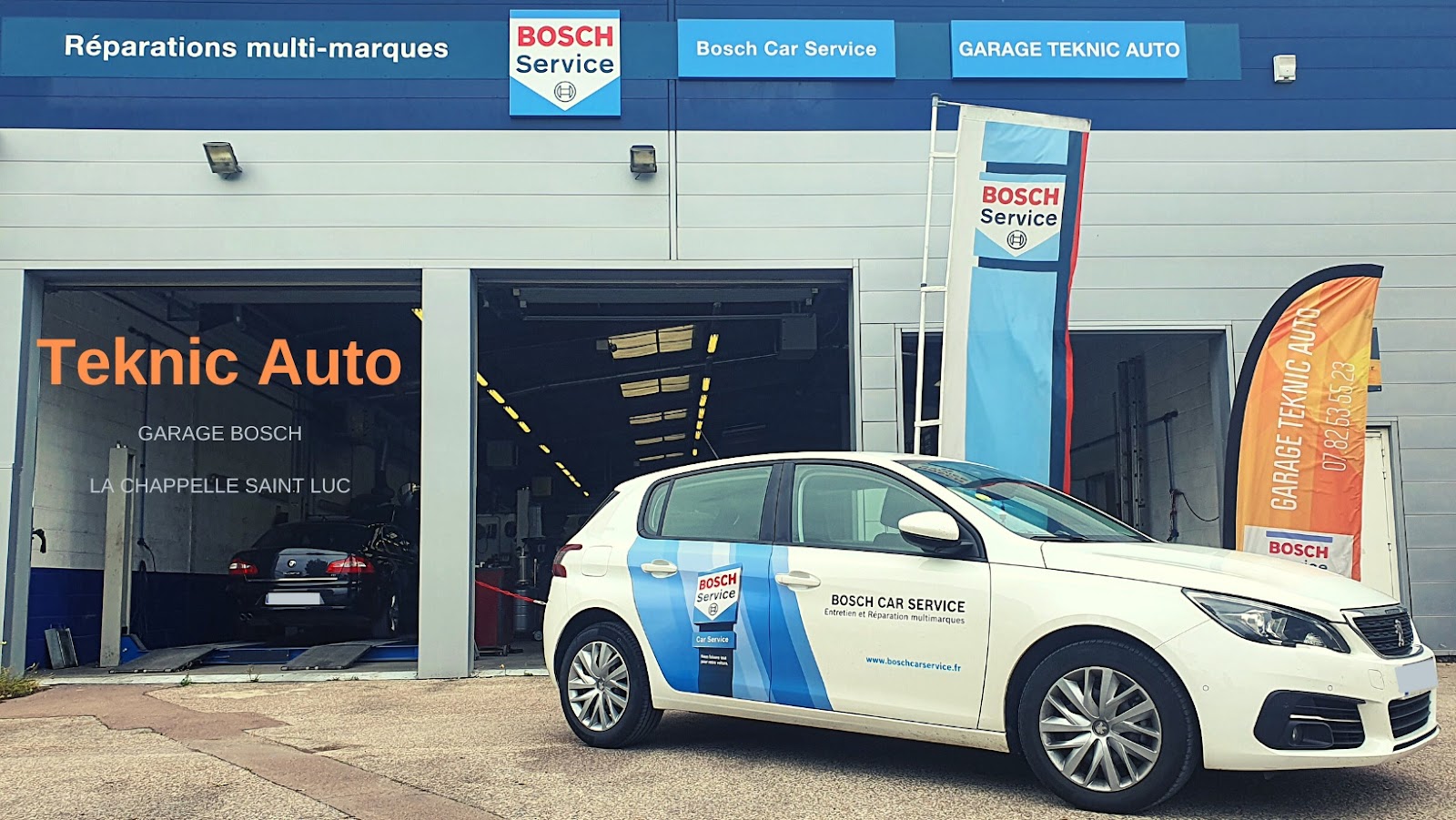 Logo de Garage TEKNIC AUTO - BOSCH CAR SERVICE