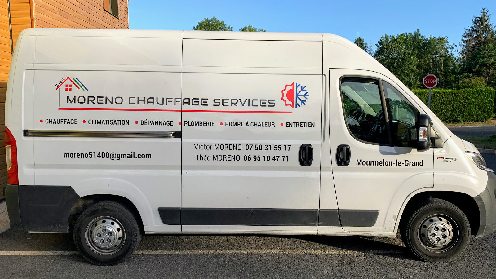 Logo de MORENO CHAUFFAGE SERVICES