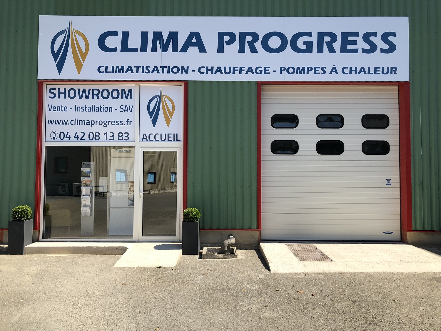 Logo de CLIMA PROGRESS