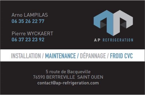 Logo de AP Refrigeration - Frigoriste