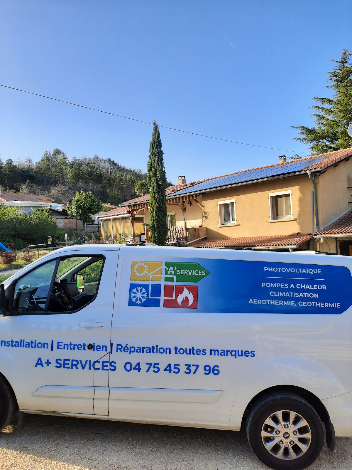 A+ Services. photovoltaïque, pompe à chaleur, climatisation, géothermie