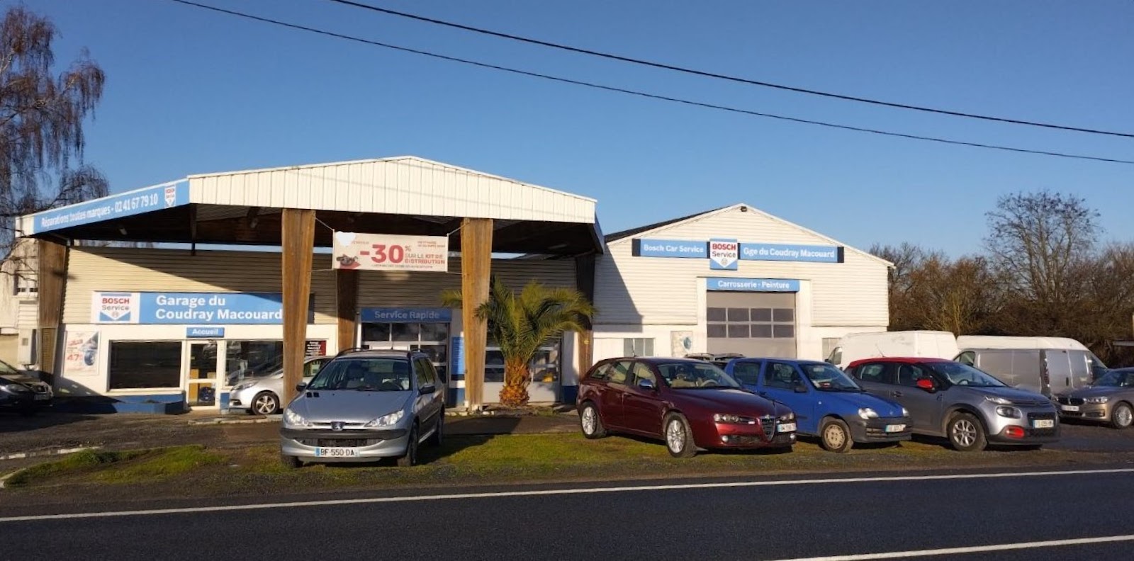 Logo de Garage du Coudray Macouard - Bosch Car Service