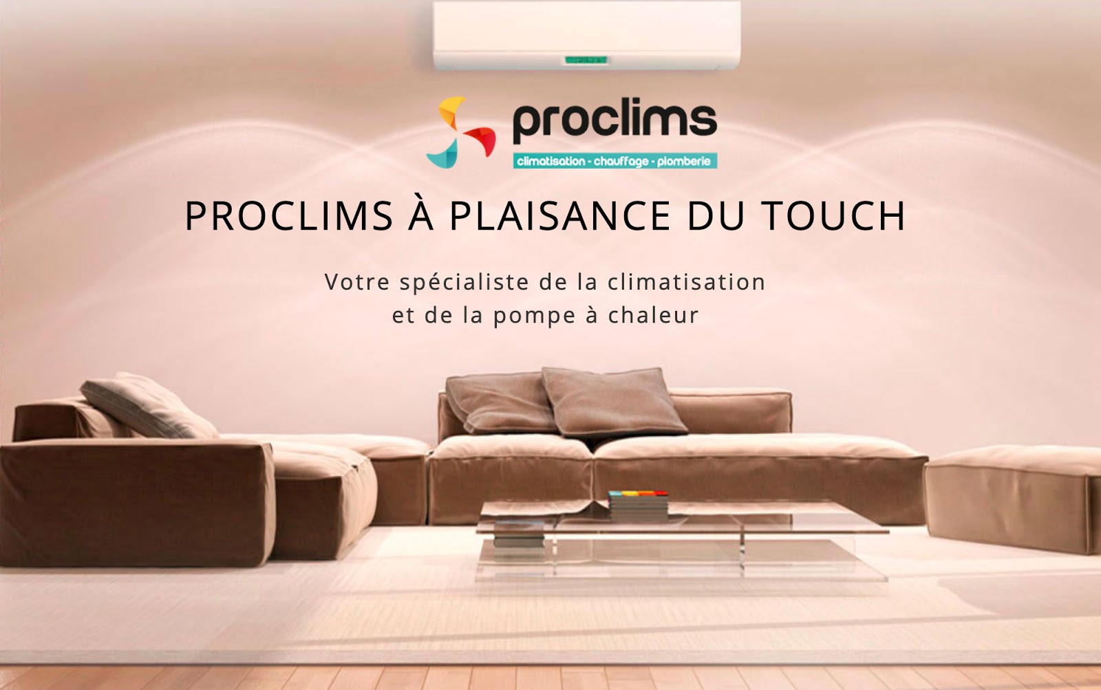 Logo de Proclims | Climatisation & Pompe à chaleur | installation & maintenance