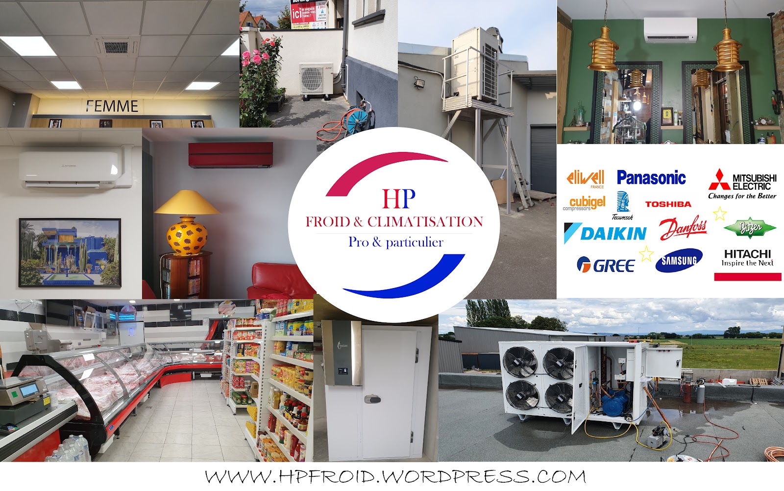 Logo de HP Froid et climatisation