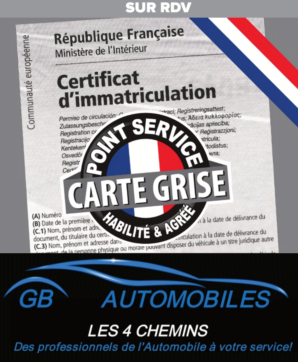 Logo de GARAGE GB AUTOMOBILES LES 4 CHEMINS