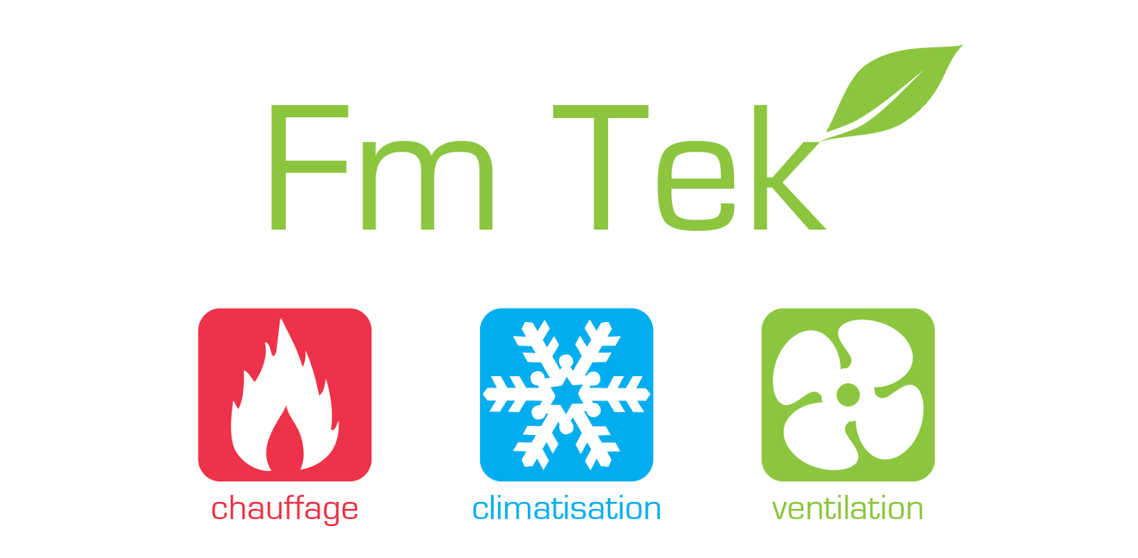 Logo de FmTek climatisation, chauffage, ventilation