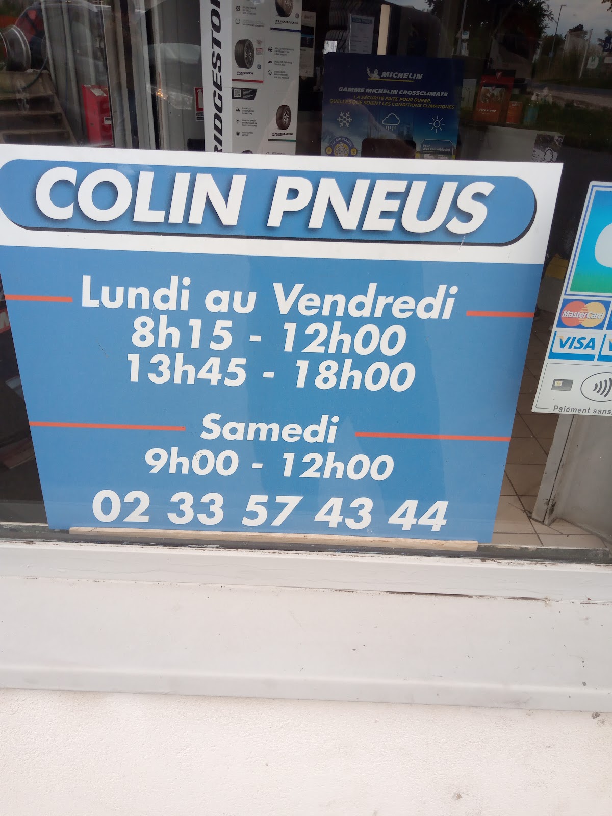 Logo de Colin Pneus - St-Lo