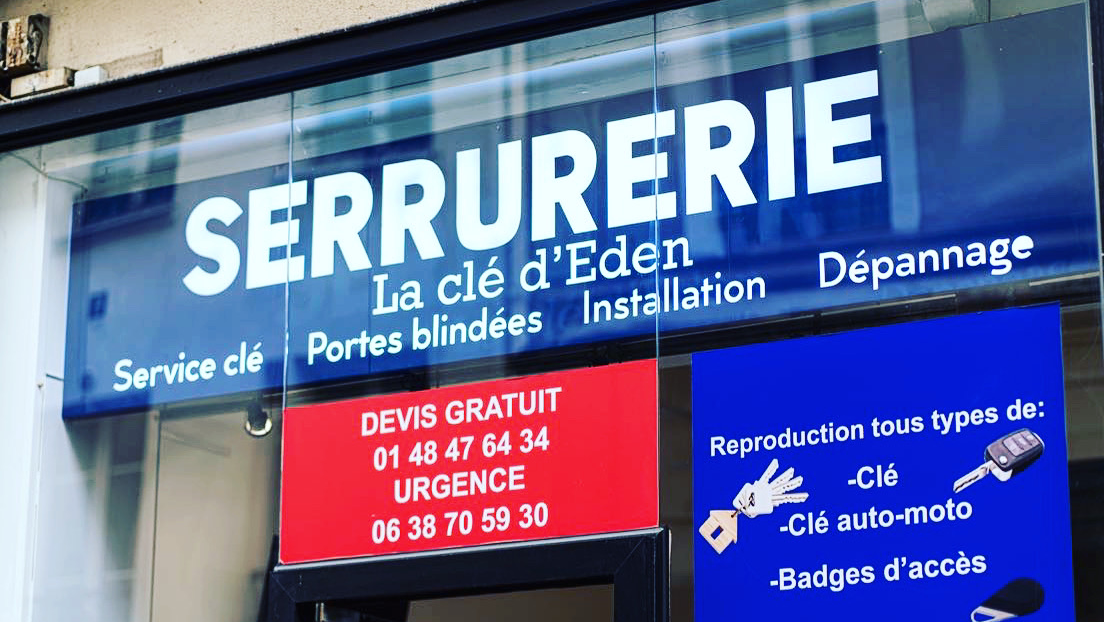 Logo de Serrurerie La Clé d'Eden Paris