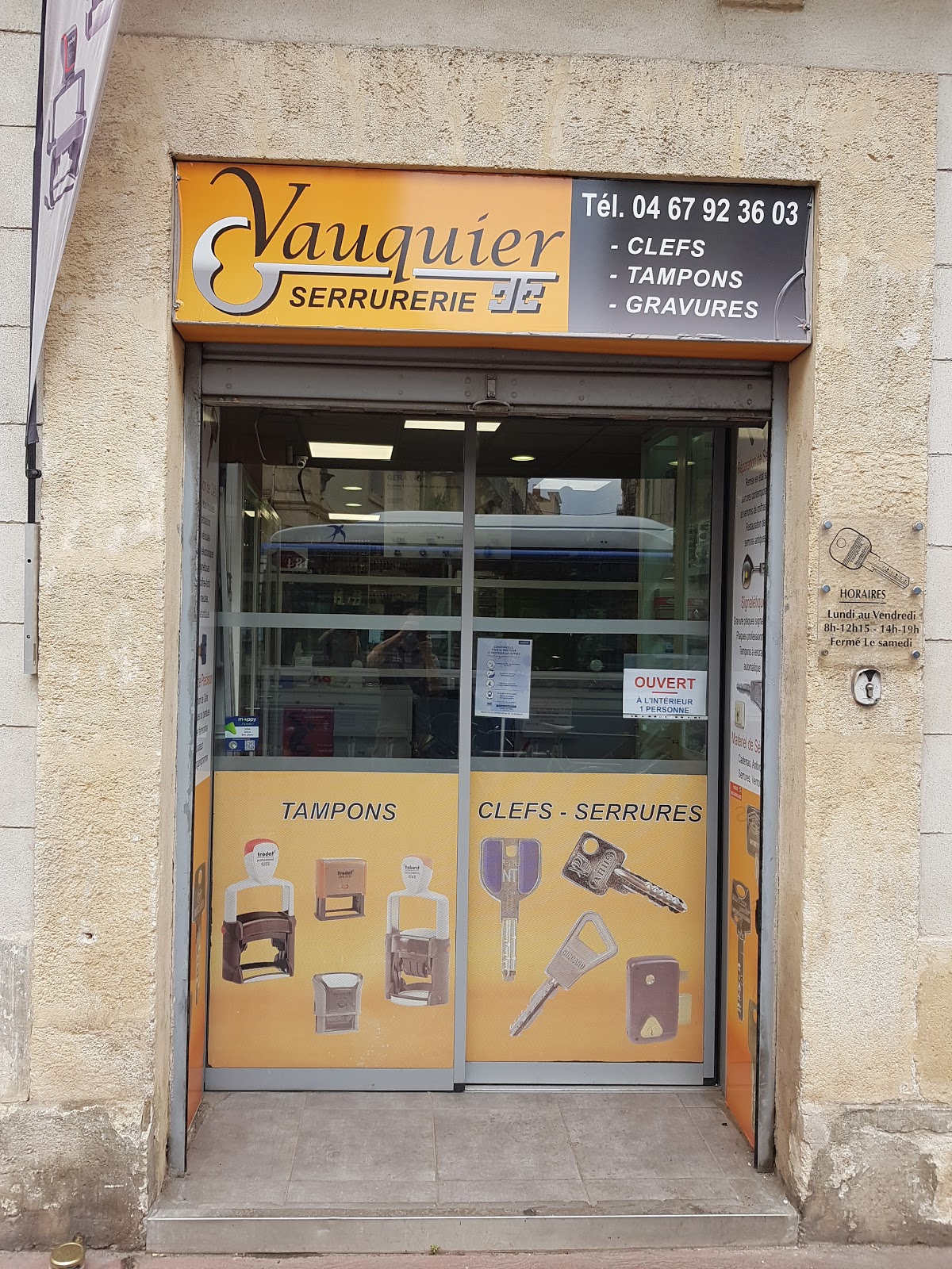 Logo de Vauquier montpellier - la boutique à clefs