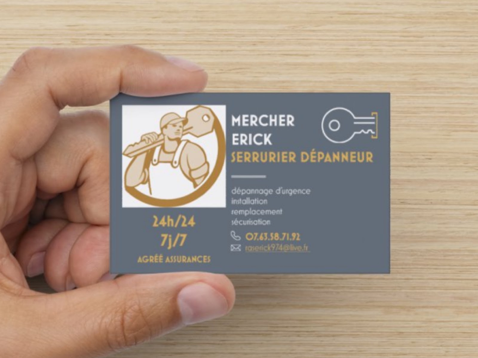 Logo de Mercher Erick Serrurier Dépanneur