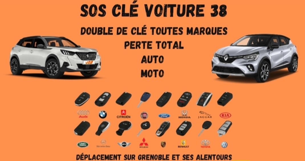 Logo de SOS clé voiture 38