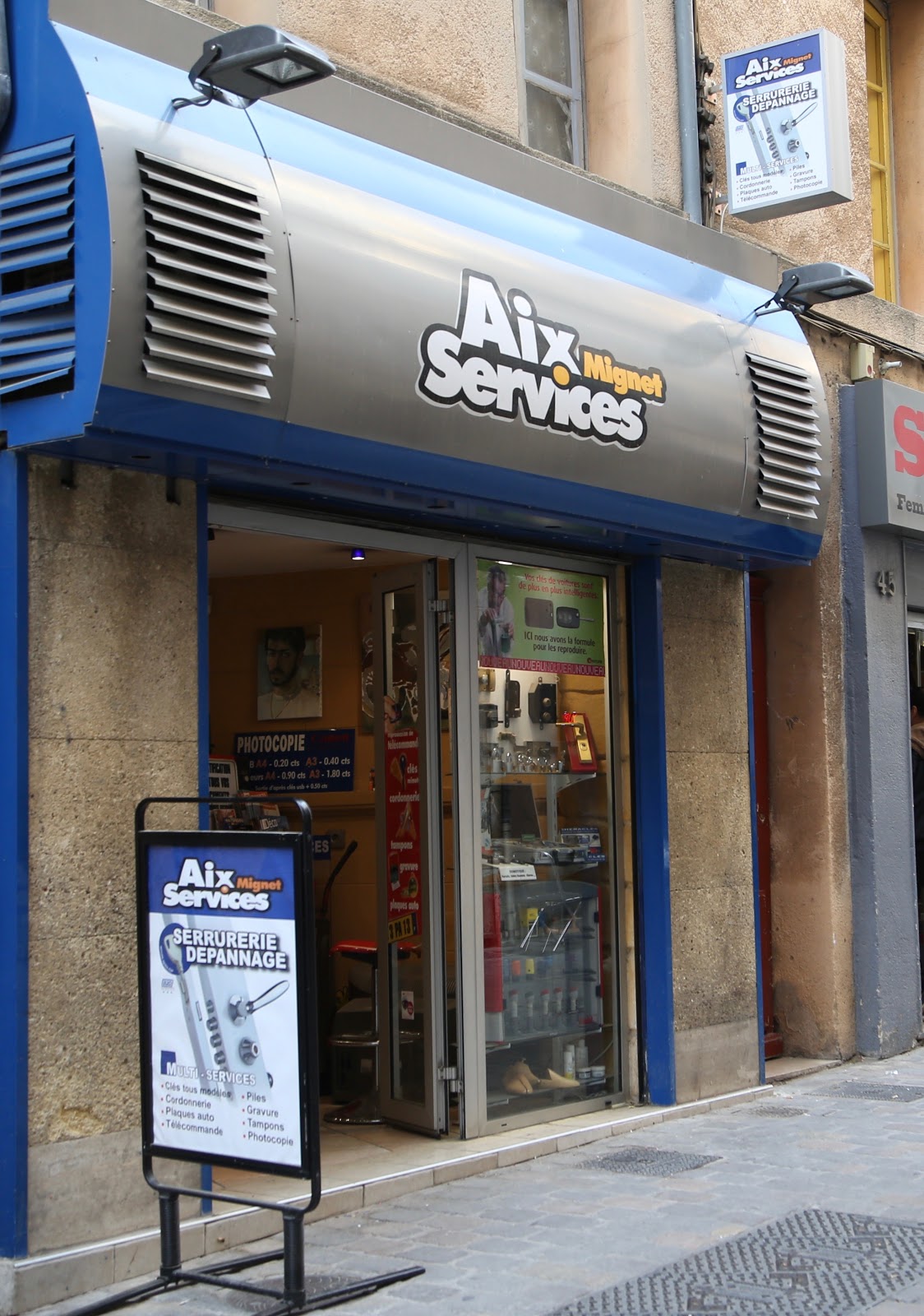 AIX MIGNET SERVICES - CLES & SERRURERIE