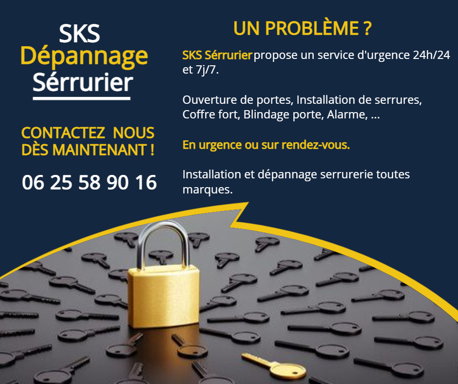 Logo de sks serrurier