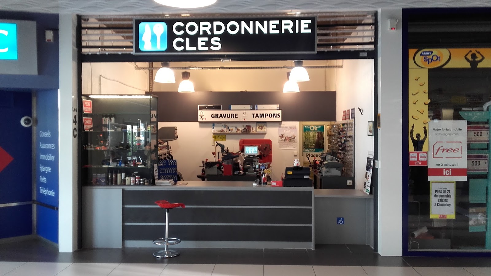 Logo de Cordonnerie Clés les 4c Nancy