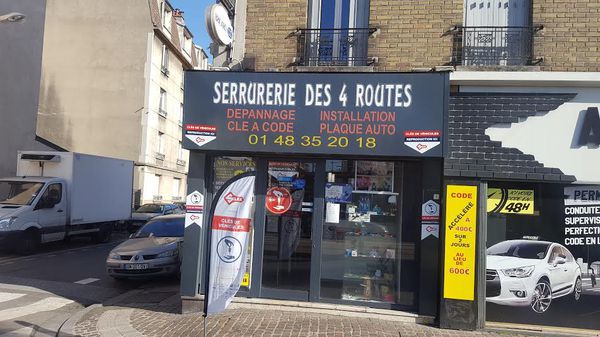 Logo de Serrurerie Des 4 Routes ADS 93SARL