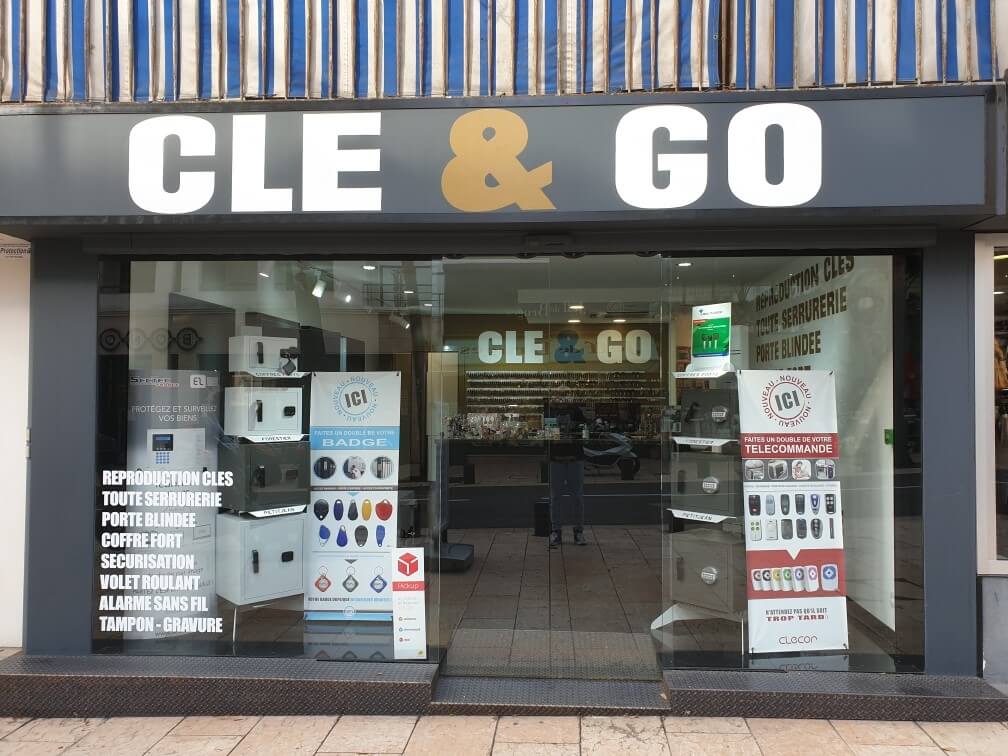 Logo de CLE & GO - serrurier Antibes