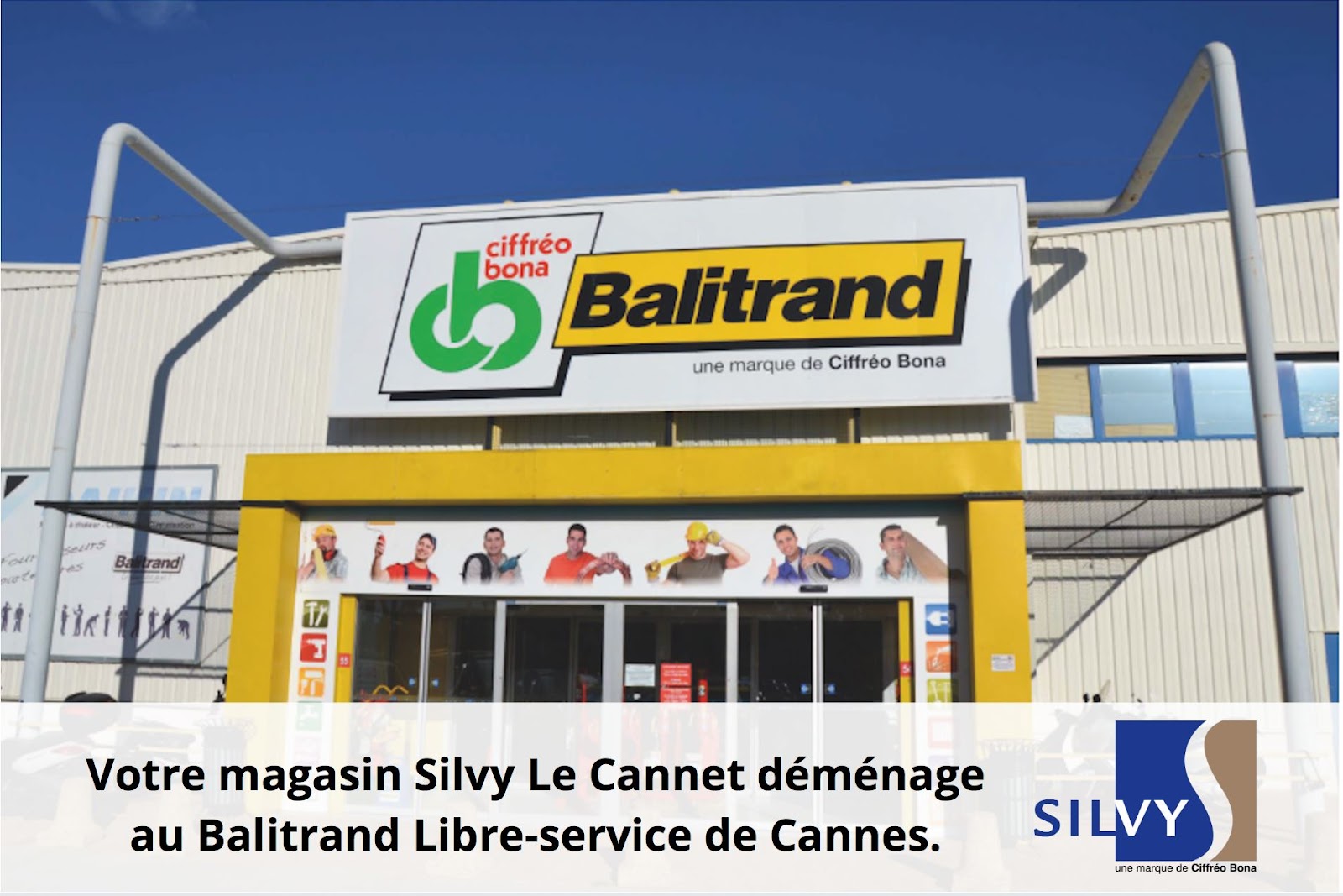 Logo de Silvy déménage à Balitrand Libre Service - 10 All. des Mouettes