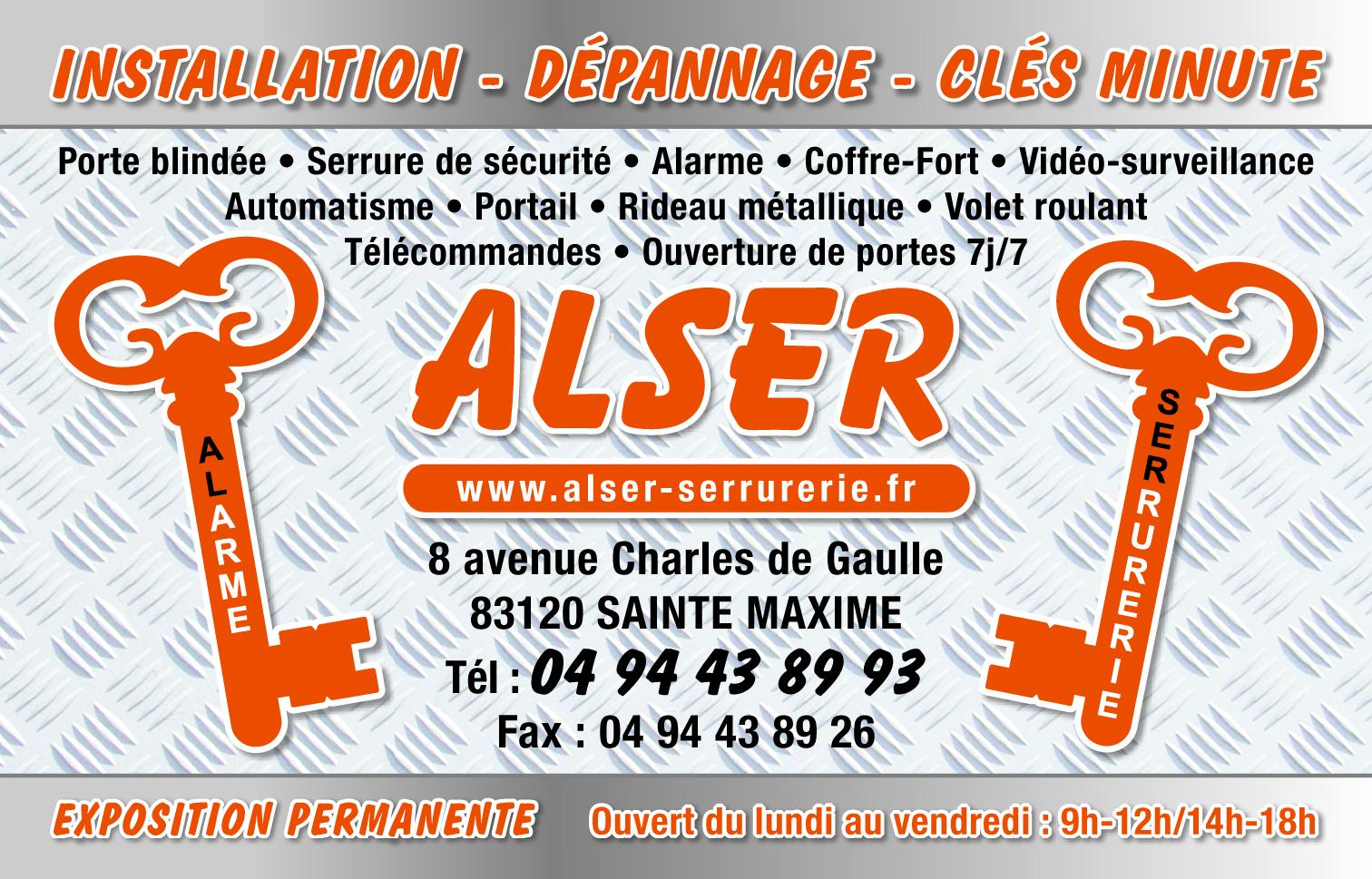 Logo de ALSER -Alarme Serrures