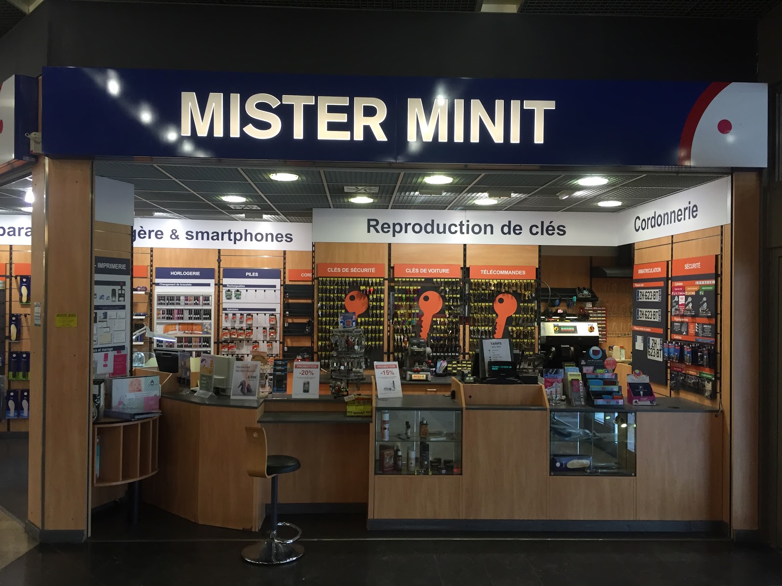 Logo de Mister Minit Bethune Auchan