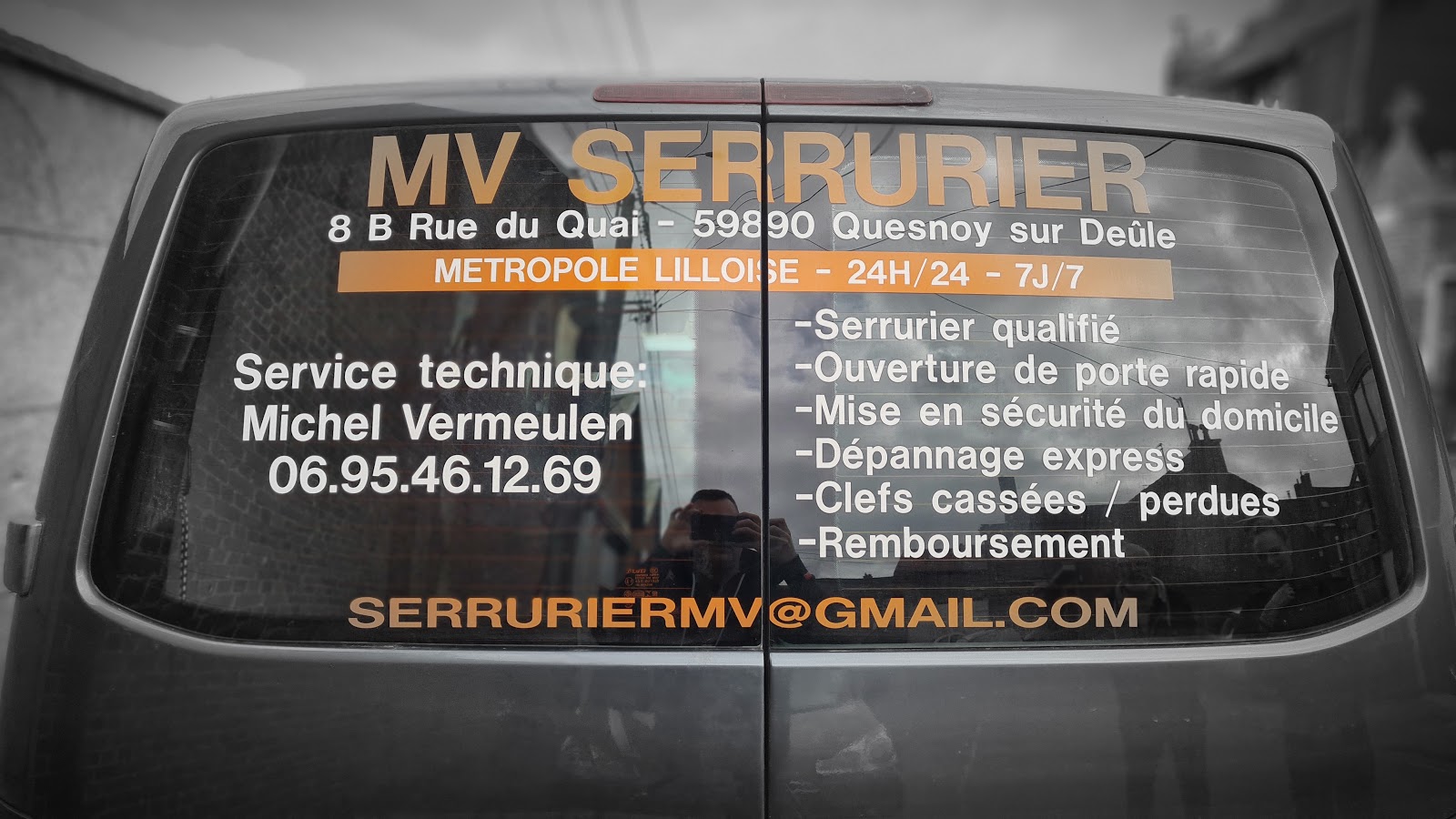 Logo de MV SERRURIER