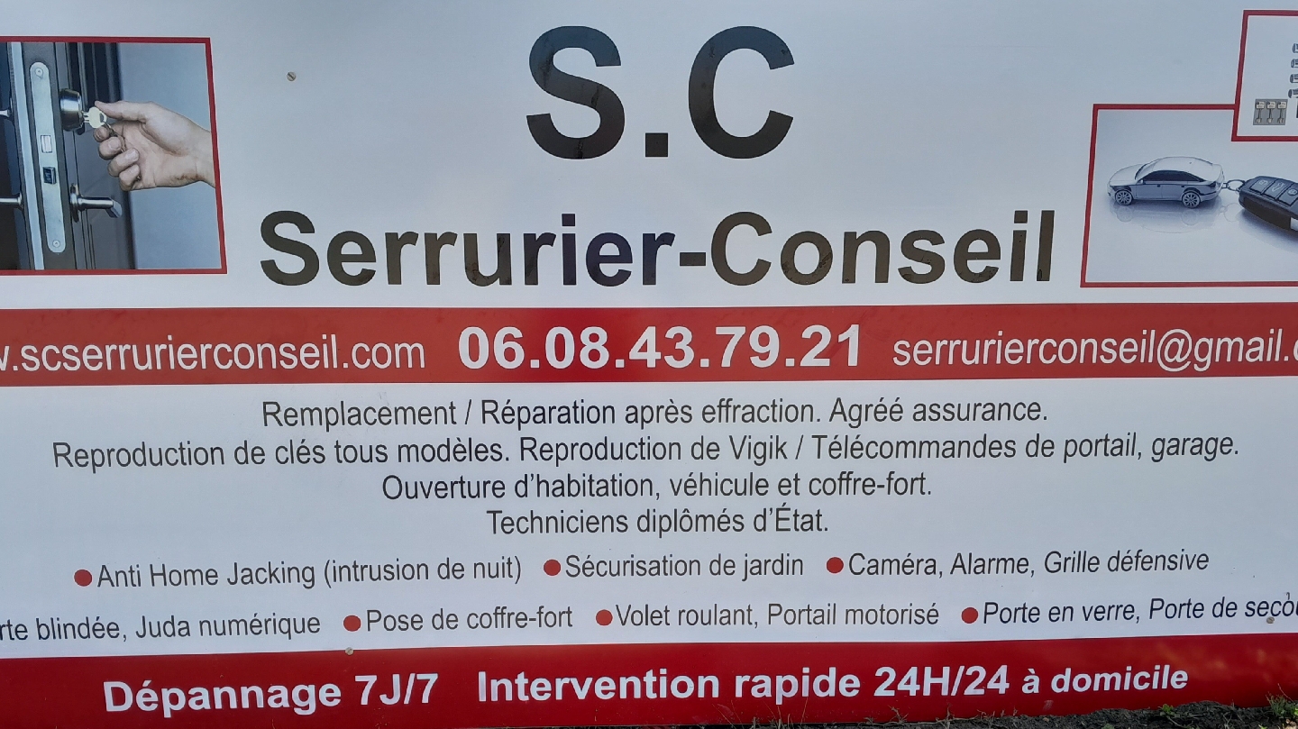 Logo de S.C Serrurier-Conseil