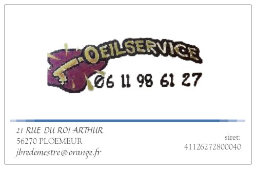 Logo de Oeil Service Serrurier Lorient