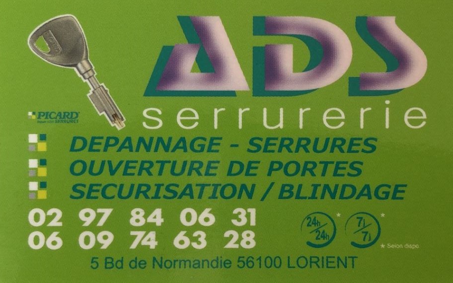 ADS - Atelier Depannage Serrurerie