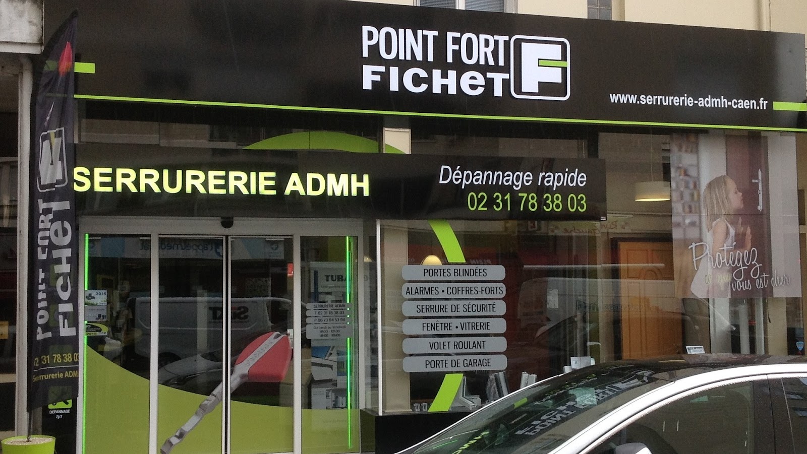 Logo de SERRURERIE ADMH - Point Fort Fichet