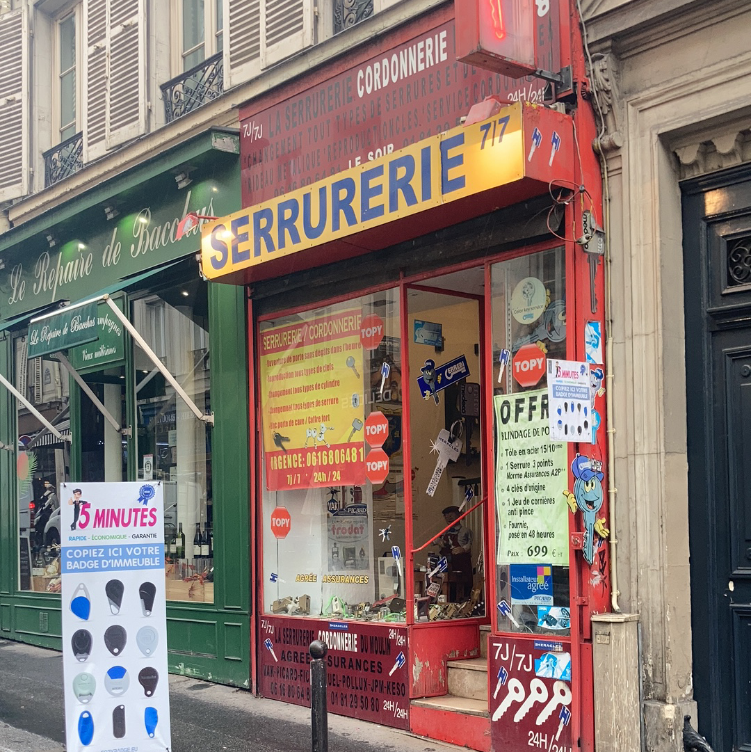 Serrurerie cordonnerie 9eme