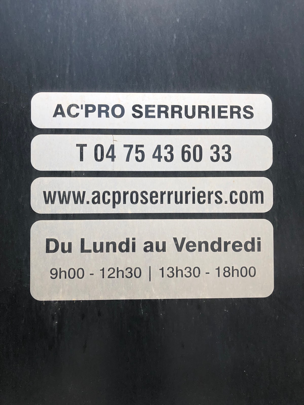 FICHET - AC'PRO SERRURIERS - DEPANNAGE 24H/24 - 7J/7