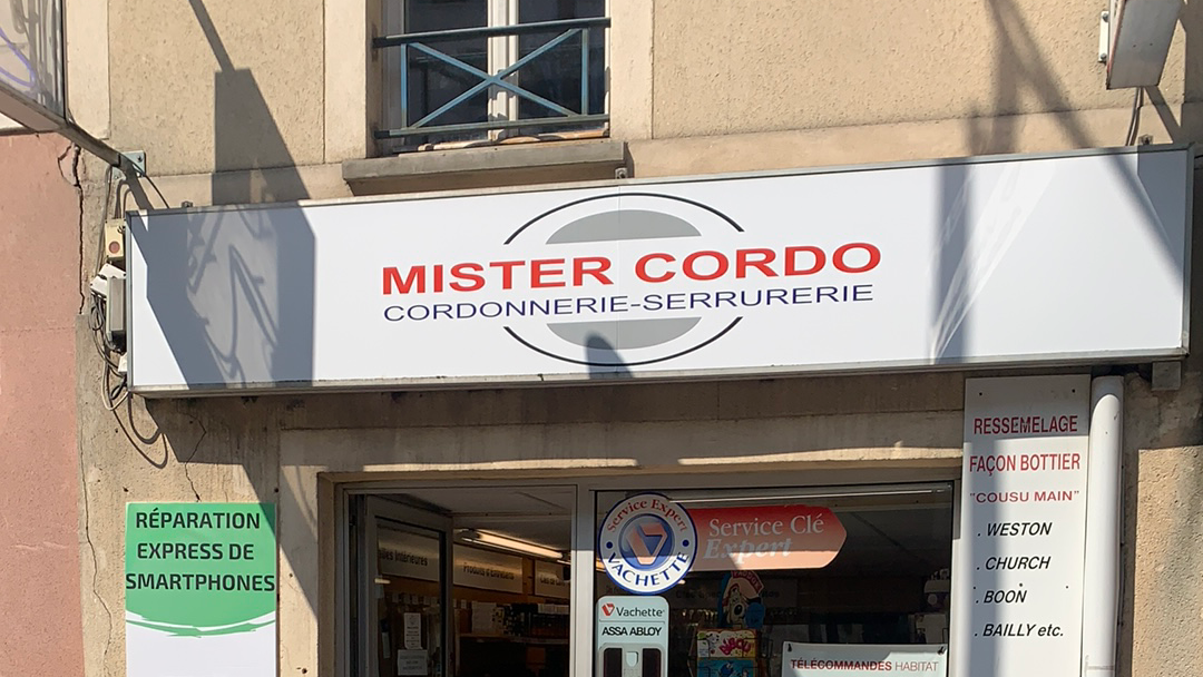 Logo de MISTER CORDO Cordonnerie - Serrurerie Multiservices