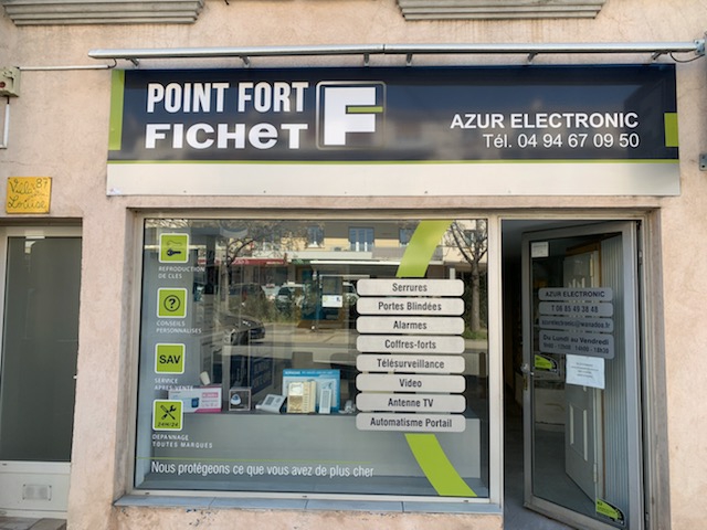 Logo de AZUR ELECTRONIQUE - Point Fort Fichet